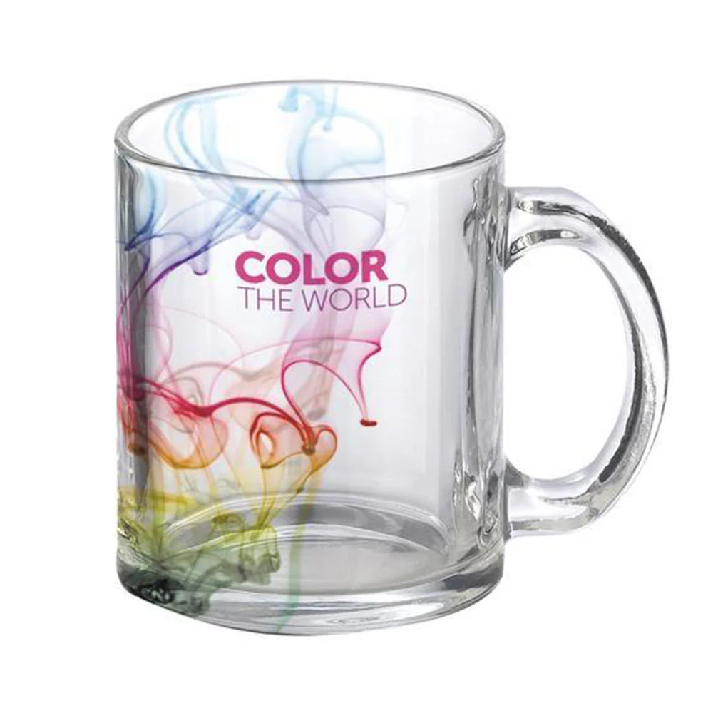 Cană sublimabilă din sticlă – personalizabilă, ideală pentru cadouri